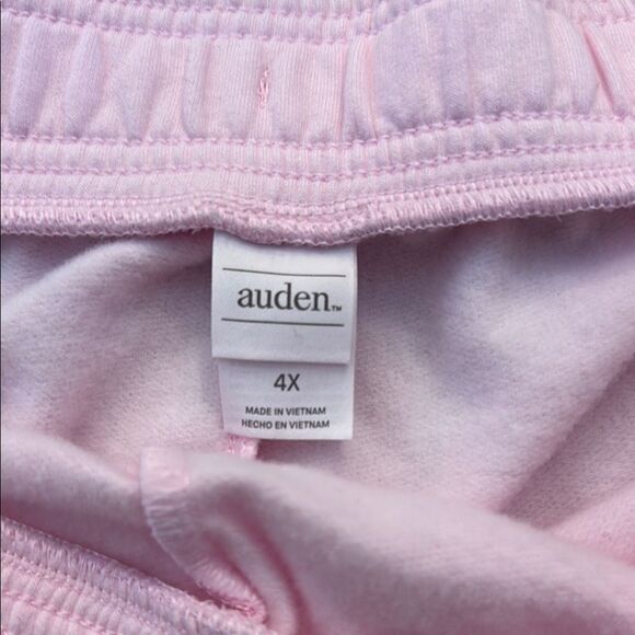 Women's Pink Lounge Shorts AUDEN super soft 4X - Picture 2 of 3